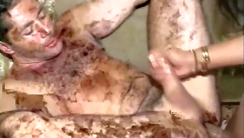 Sexy girl fucked in the kitchen and masturbation