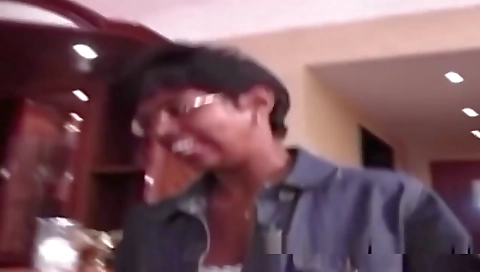 Anal for nerdy Indian amateur in glasses