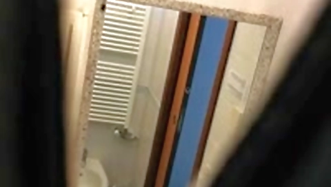 teen 18+ strip in bathroom