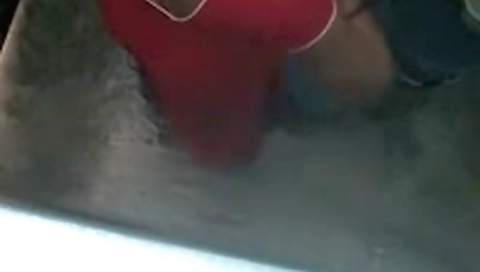 basanti bhabi bathing cloths removing